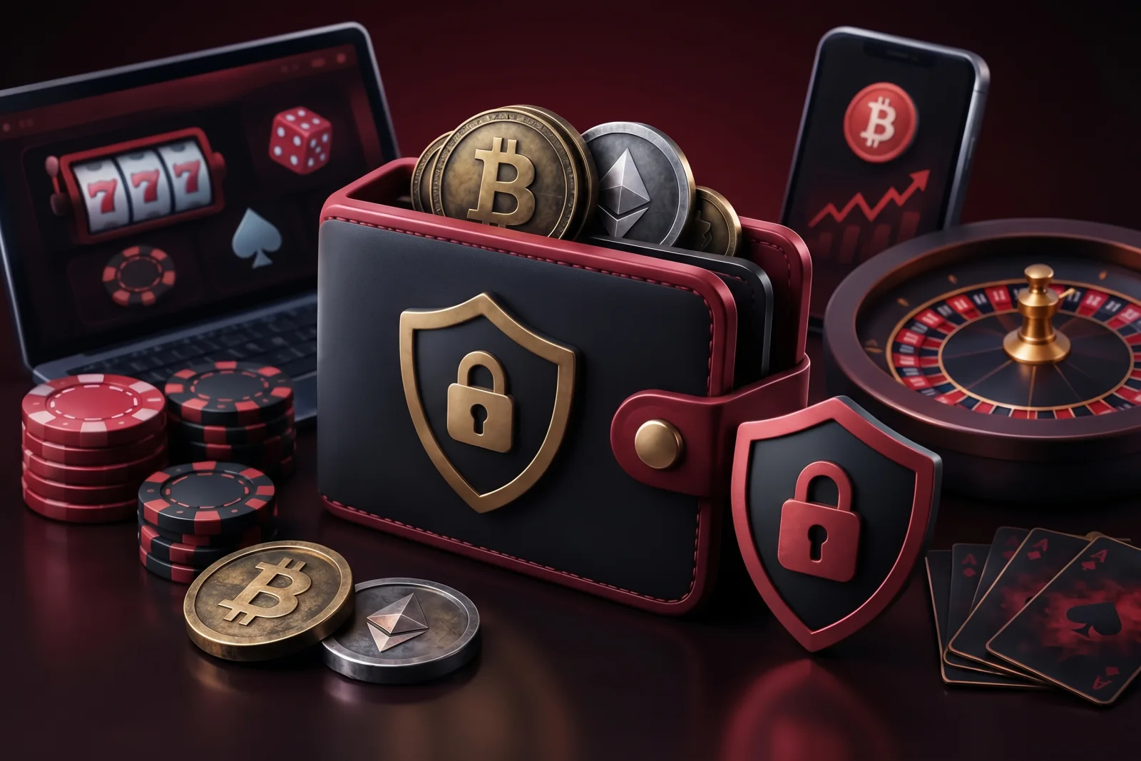 Gambling Wallet Security for Crypto Players. A crypto casino can process a Bitcoin withdrawal in minutes and still be a ba…