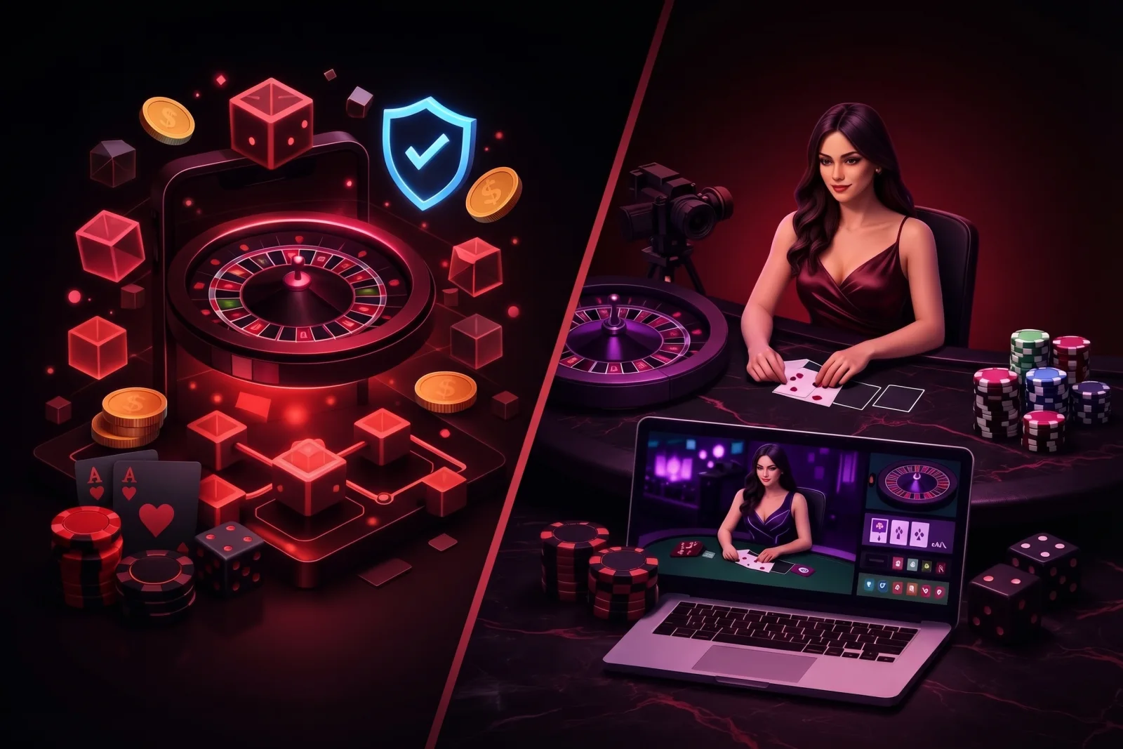 Provably Fair vs Live Dealer: What Crypto Players Really Need to Know. A live roulette stream can look more trustworthy th…
